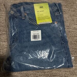 New Levi's Men's Skinny Jeans - Classic Blue